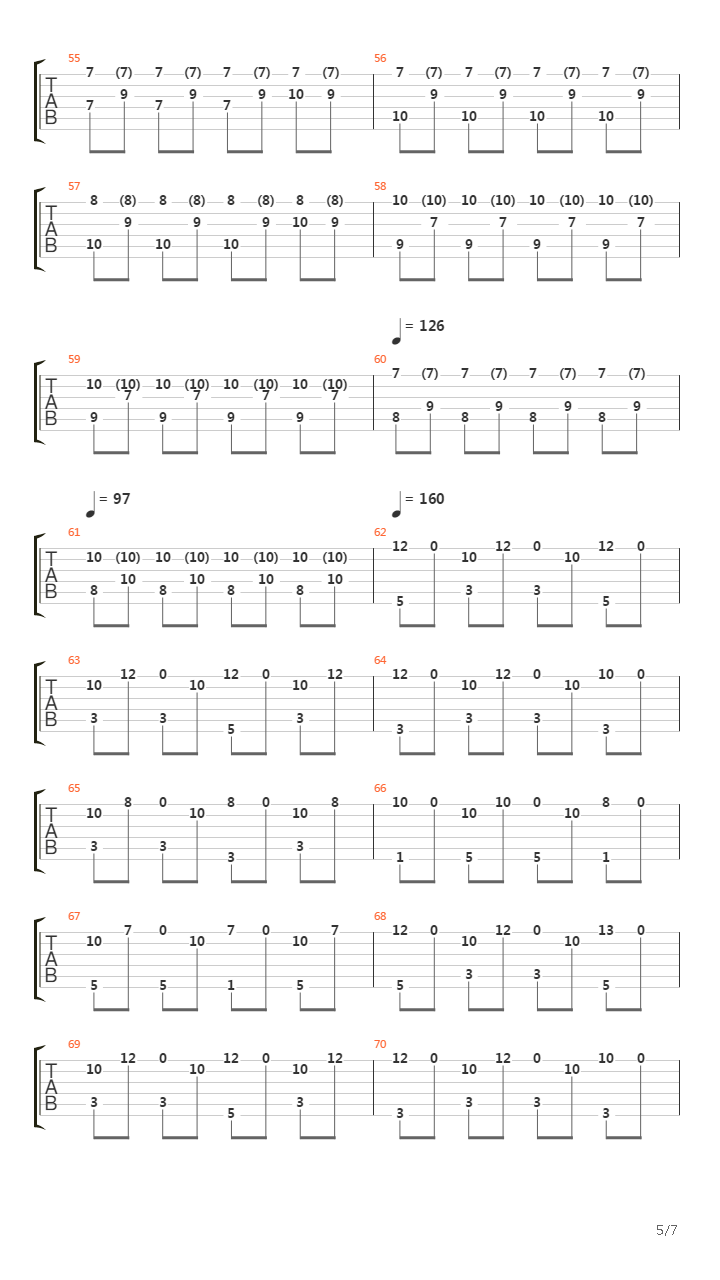 Nuovi Orizzonti吉他谱