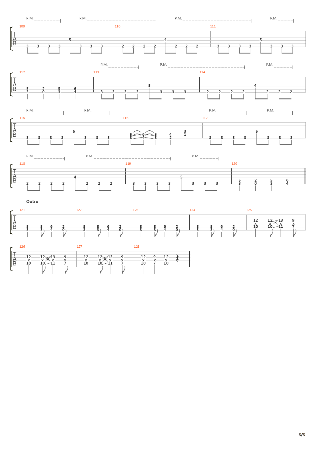 Bound In Acrimony吉他谱