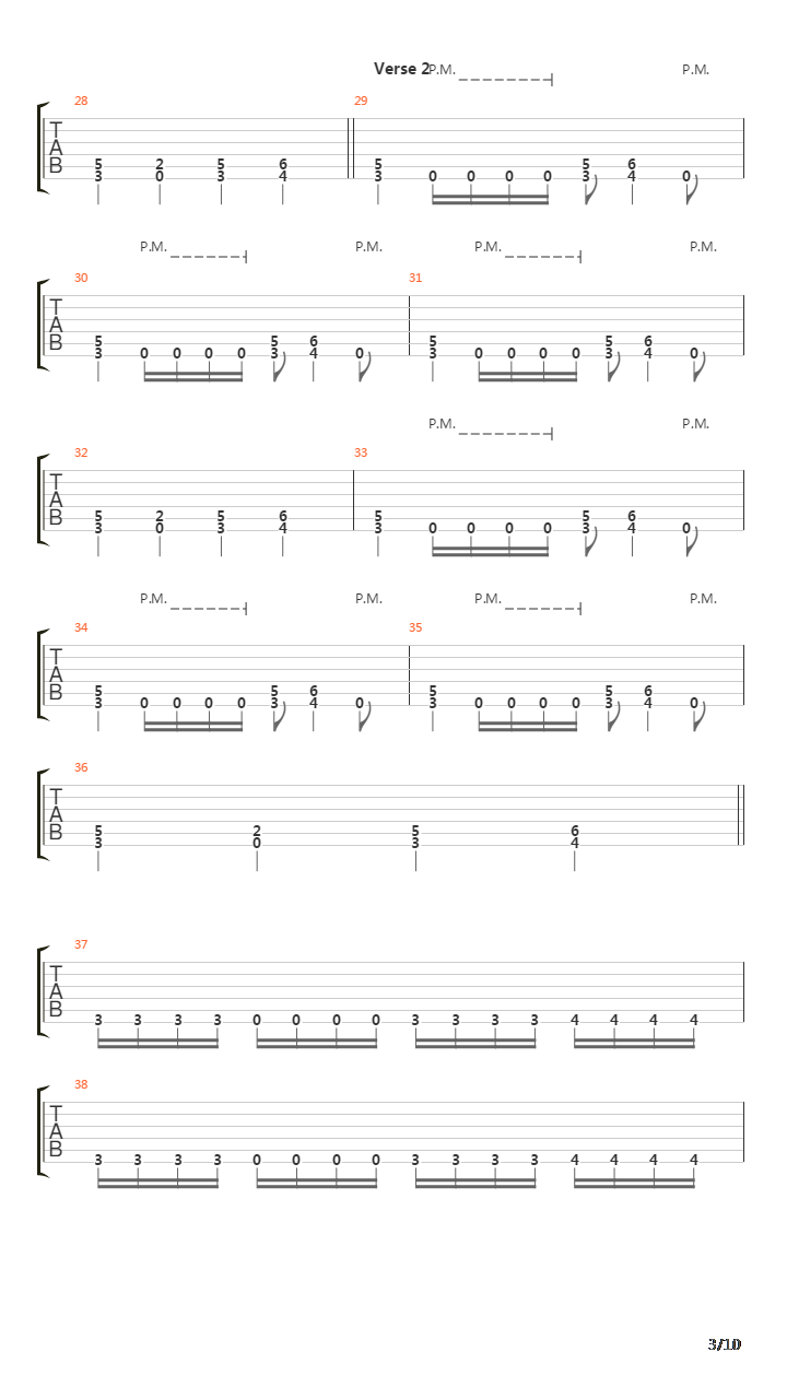 Bound In Acrimony吉他谱