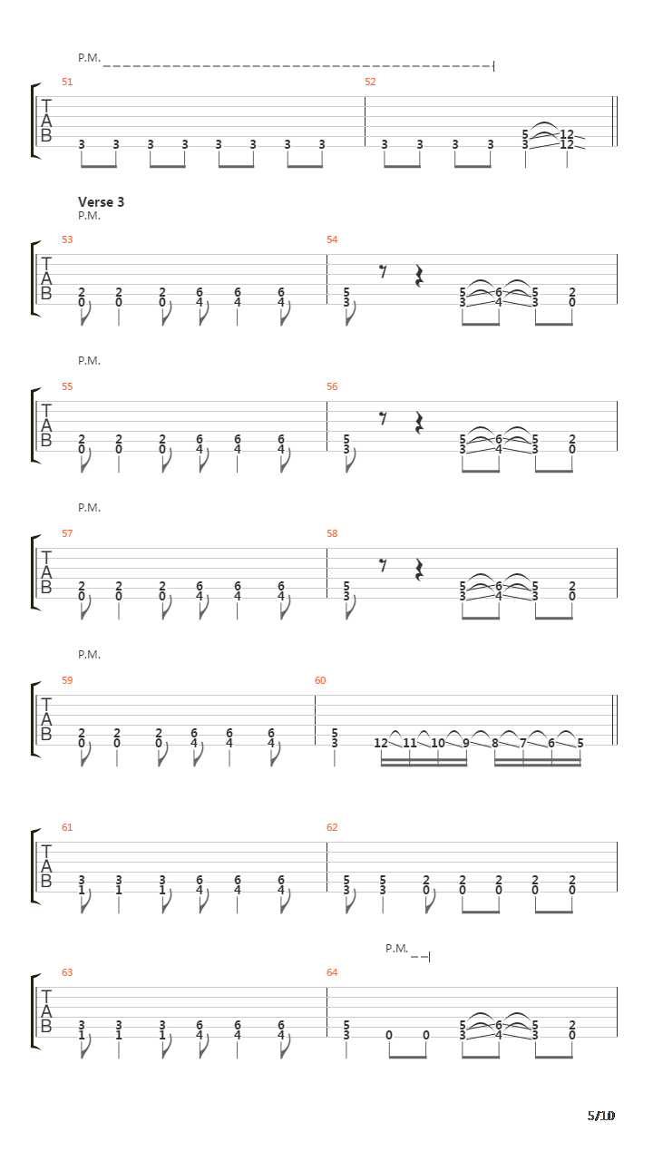 Bound In Acrimony吉他谱