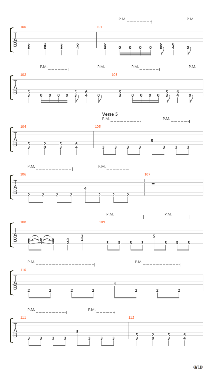 Bound In Acrimony吉他谱