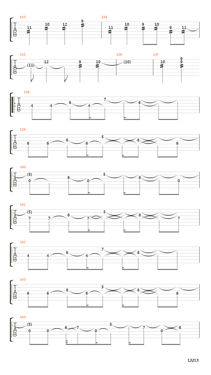 Percees De Lumiere吉他谱