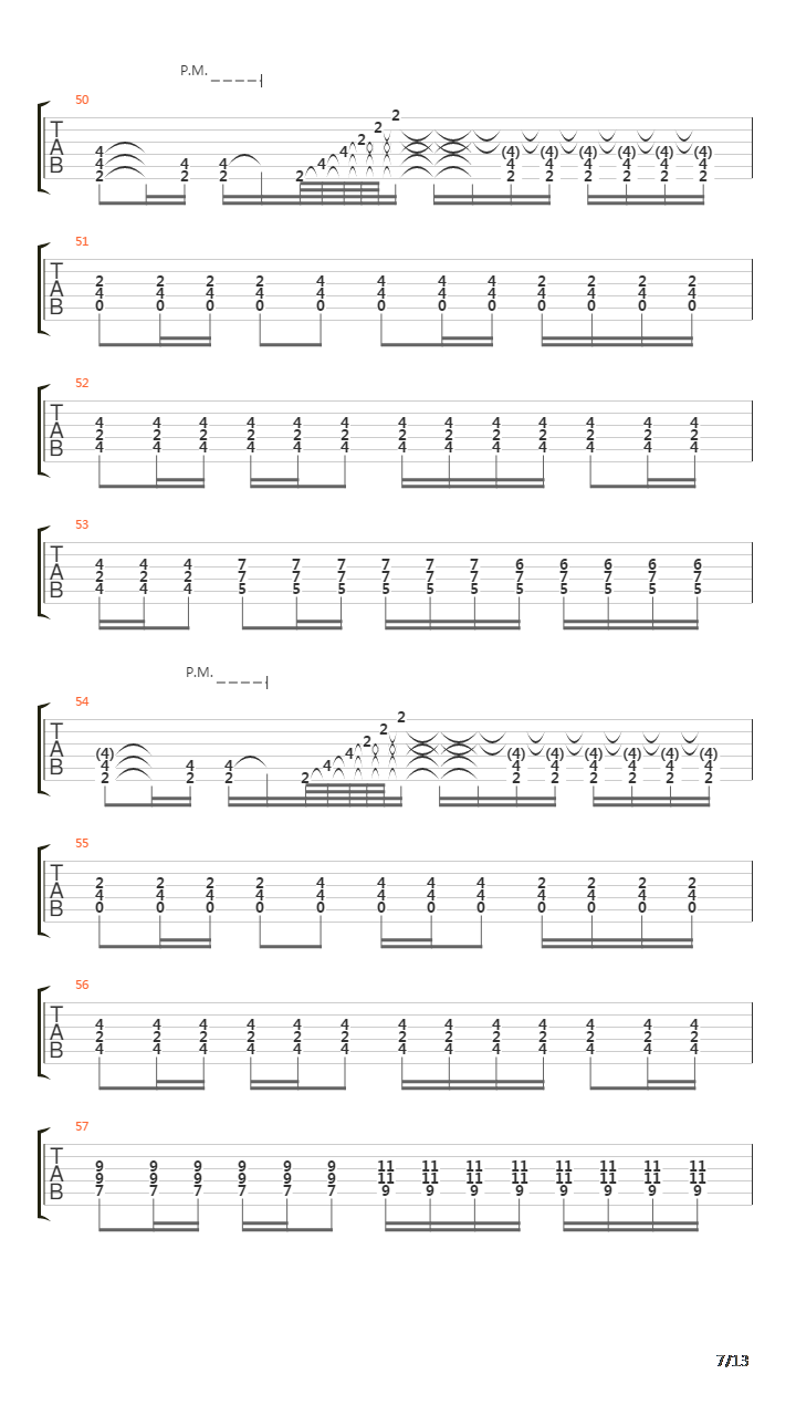 Percees De Lumiere吉他谱