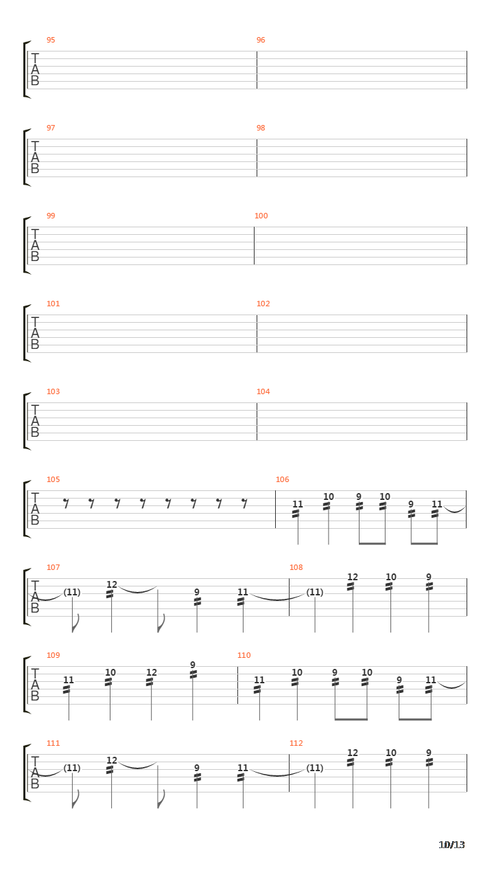 Percees De Lumiere吉他谱