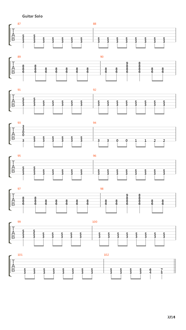 Back On The Road Again吉他谱