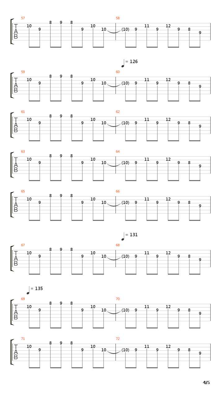 300Mhz吉他谱