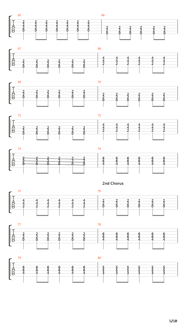 The Curse吉他谱