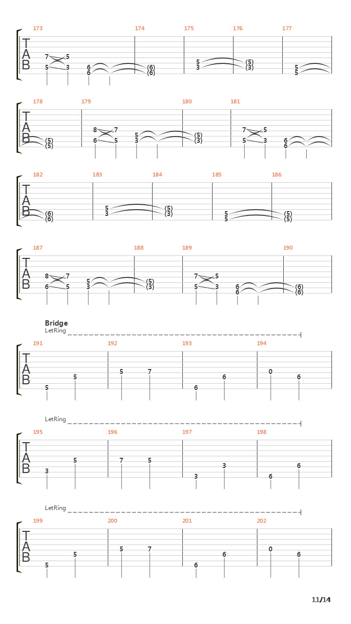 The Breeding Process吉他谱