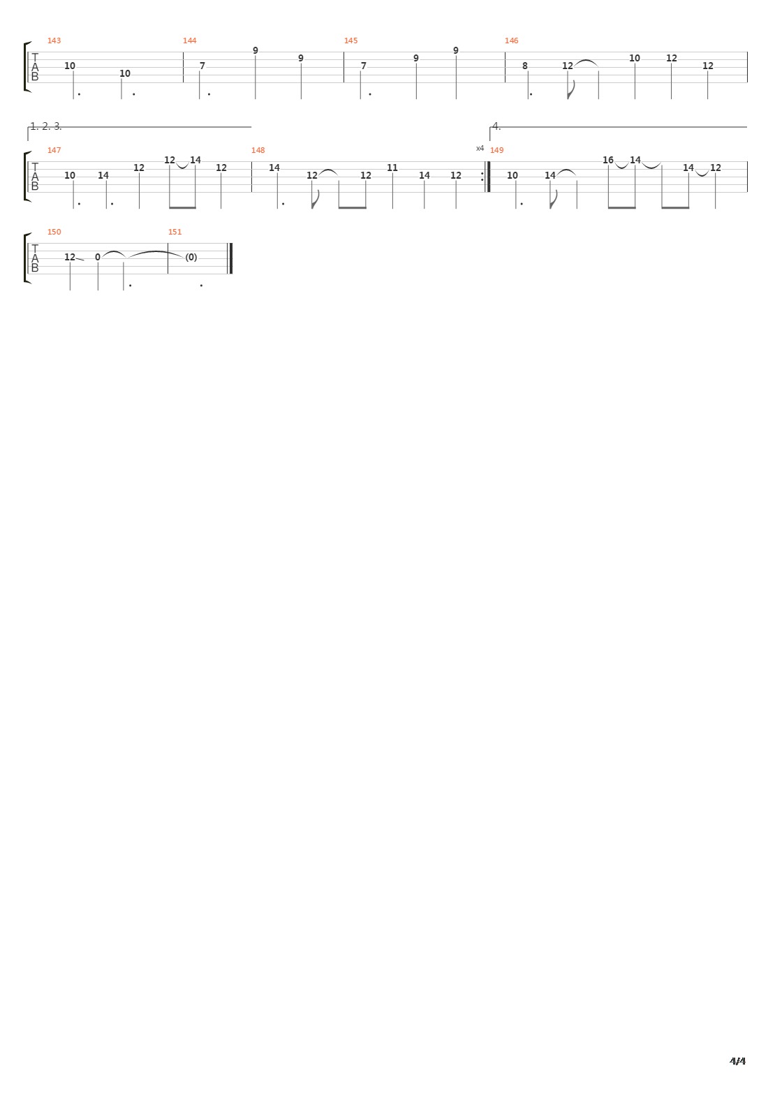 The Grid吉他谱