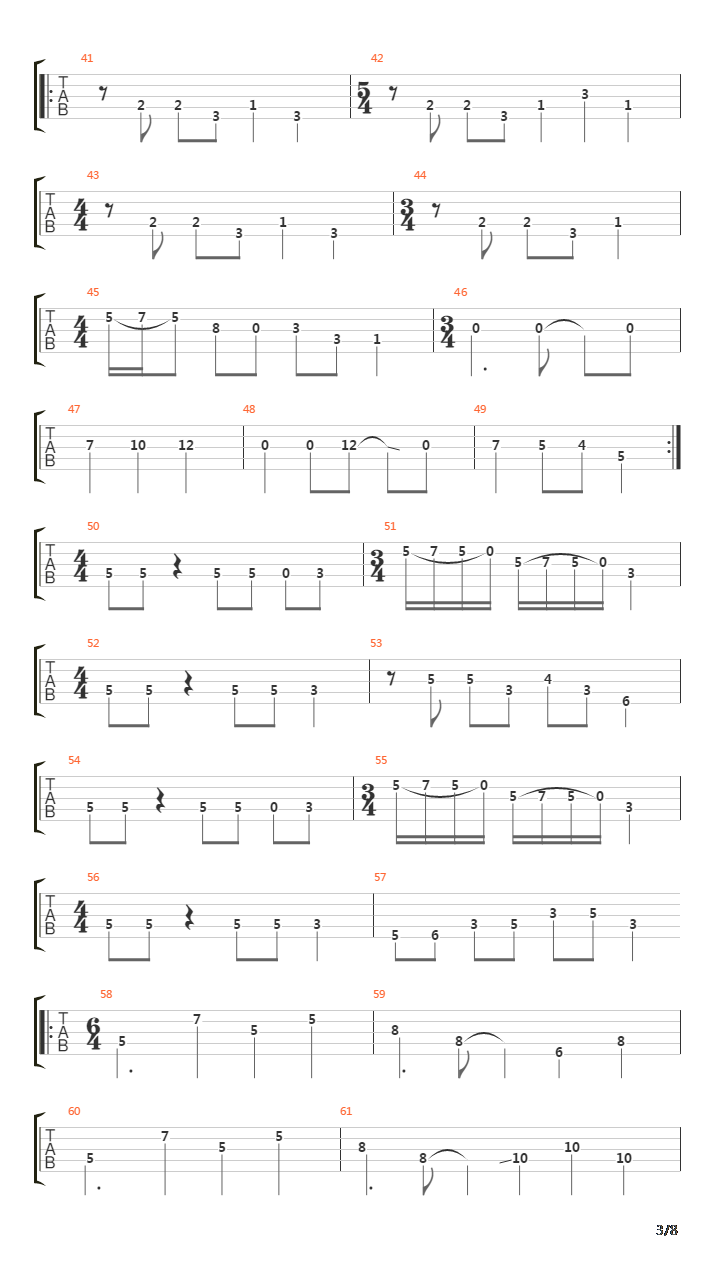 The Grid吉他谱