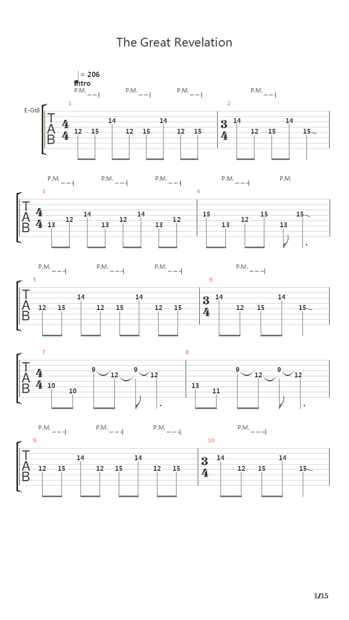 The Great Revelation吉他谱