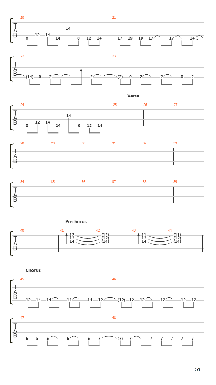 Mantra吉他谱