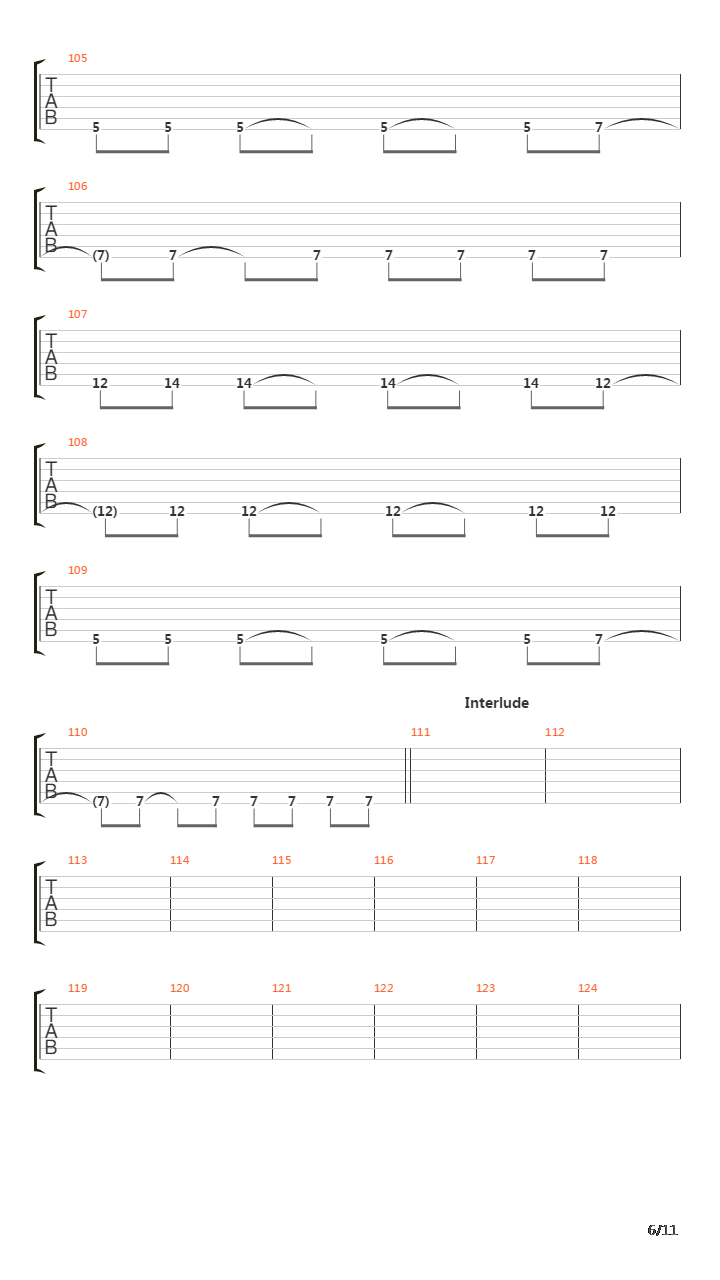 Mantra吉他谱