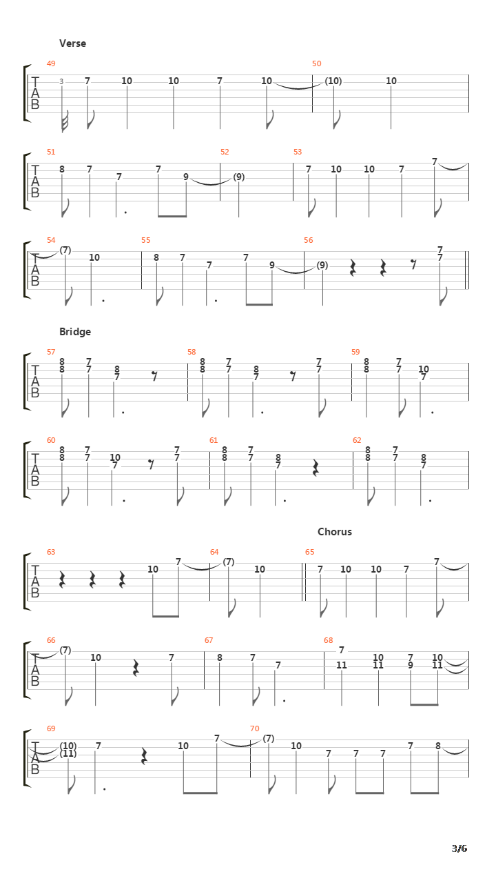 Long Way From Home吉他谱