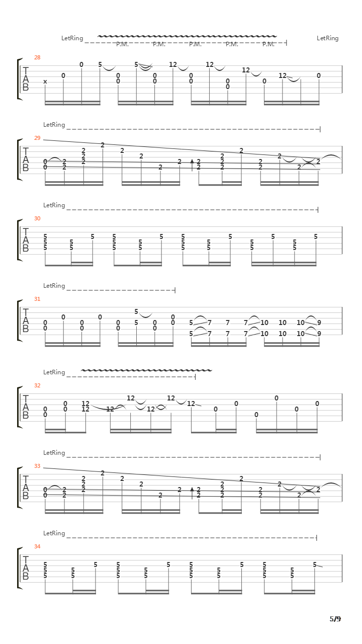 Accordingly吉他谱