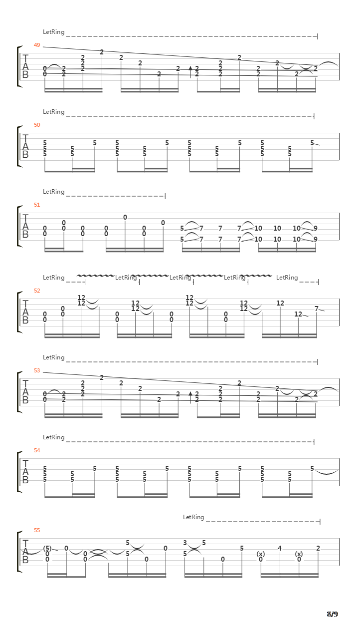 Accordingly吉他谱