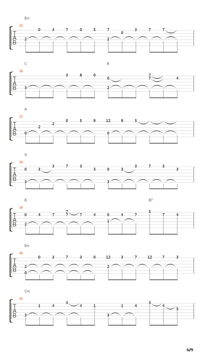 Bound To You吉他谱