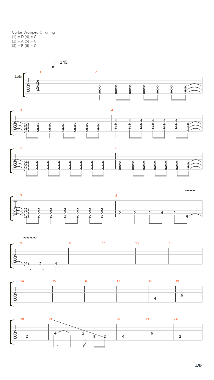 The Heart Of A Graveyard吉他谱