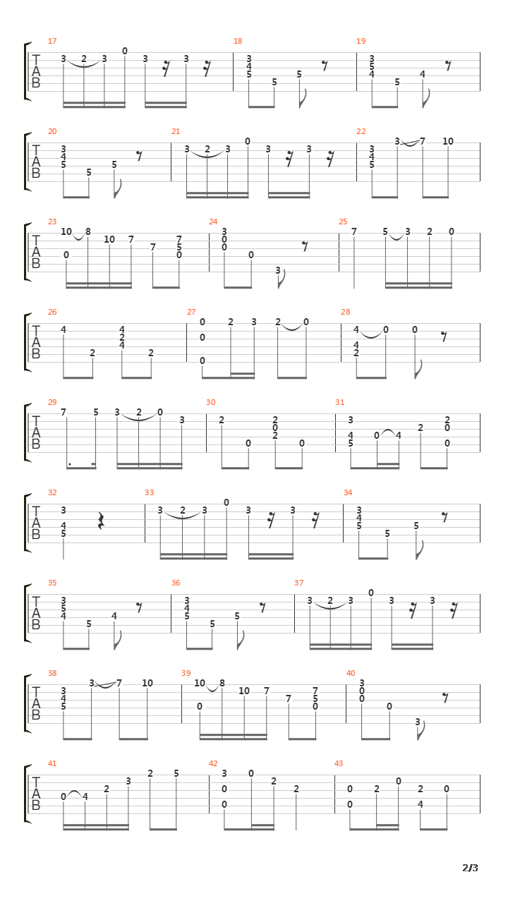 Opus 11 No 1吉他谱