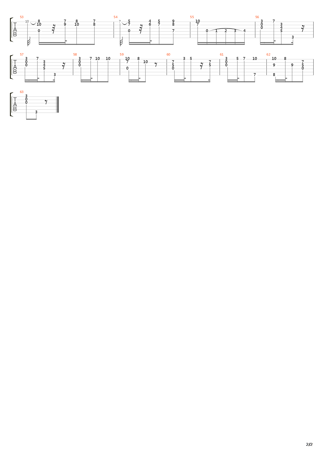 Opus 13 No 14吉他谱