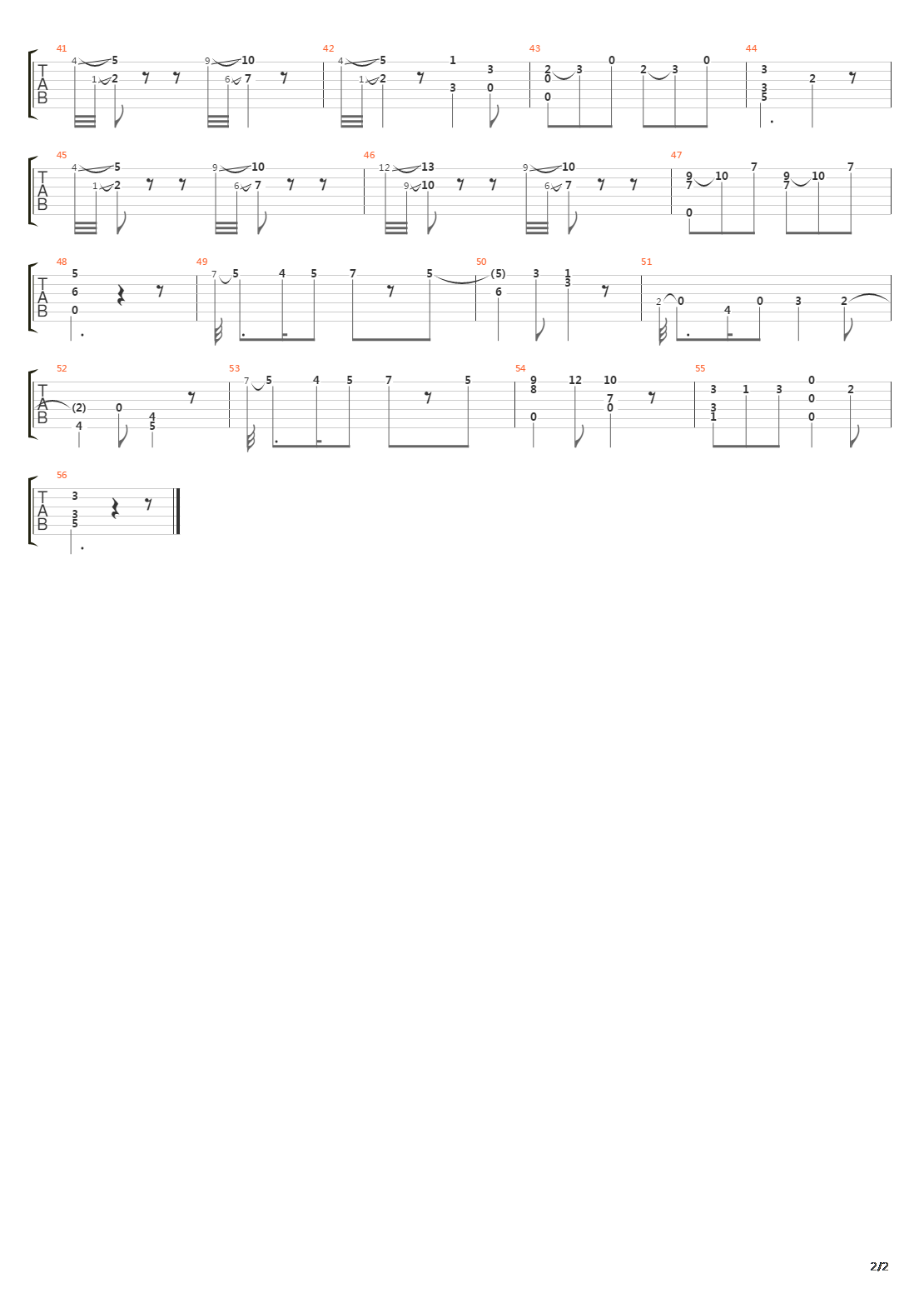 Opus 9 No 8吉他谱