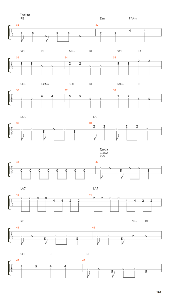 Going Home吉他谱