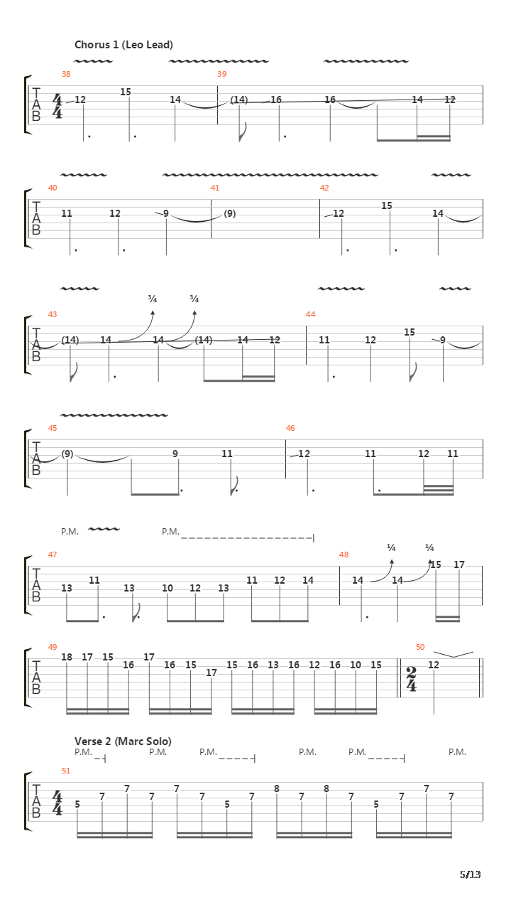 Ab Aeterno吉他谱