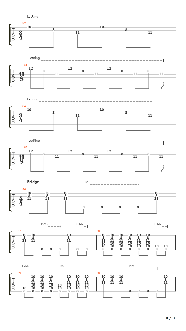 Ab Aeterno吉他谱