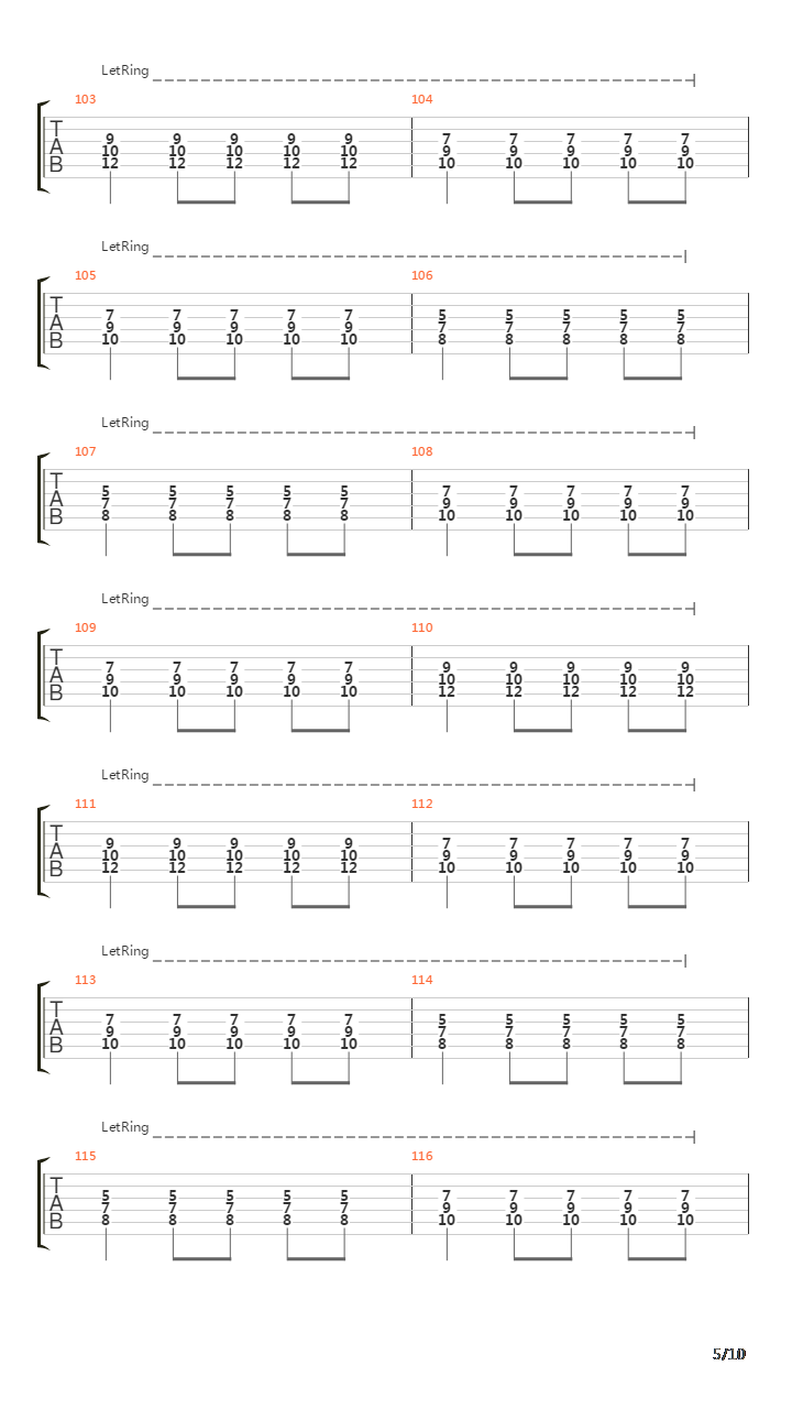 Airfield吉他谱