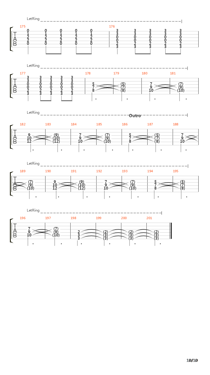 Airfield吉他谱