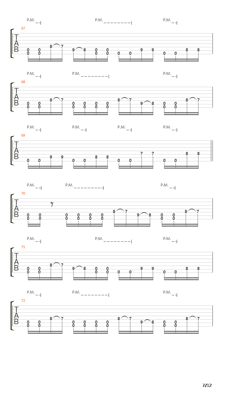 Hydra吉他谱