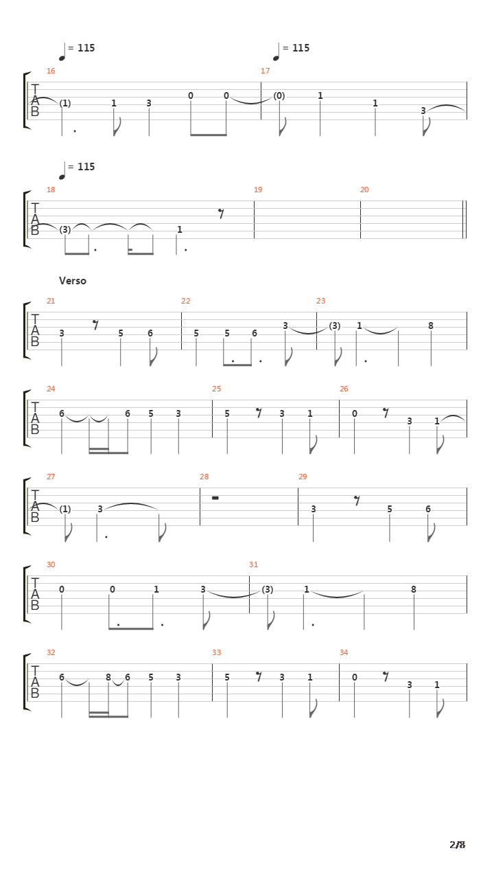 Funeral Of Hearts吉他谱