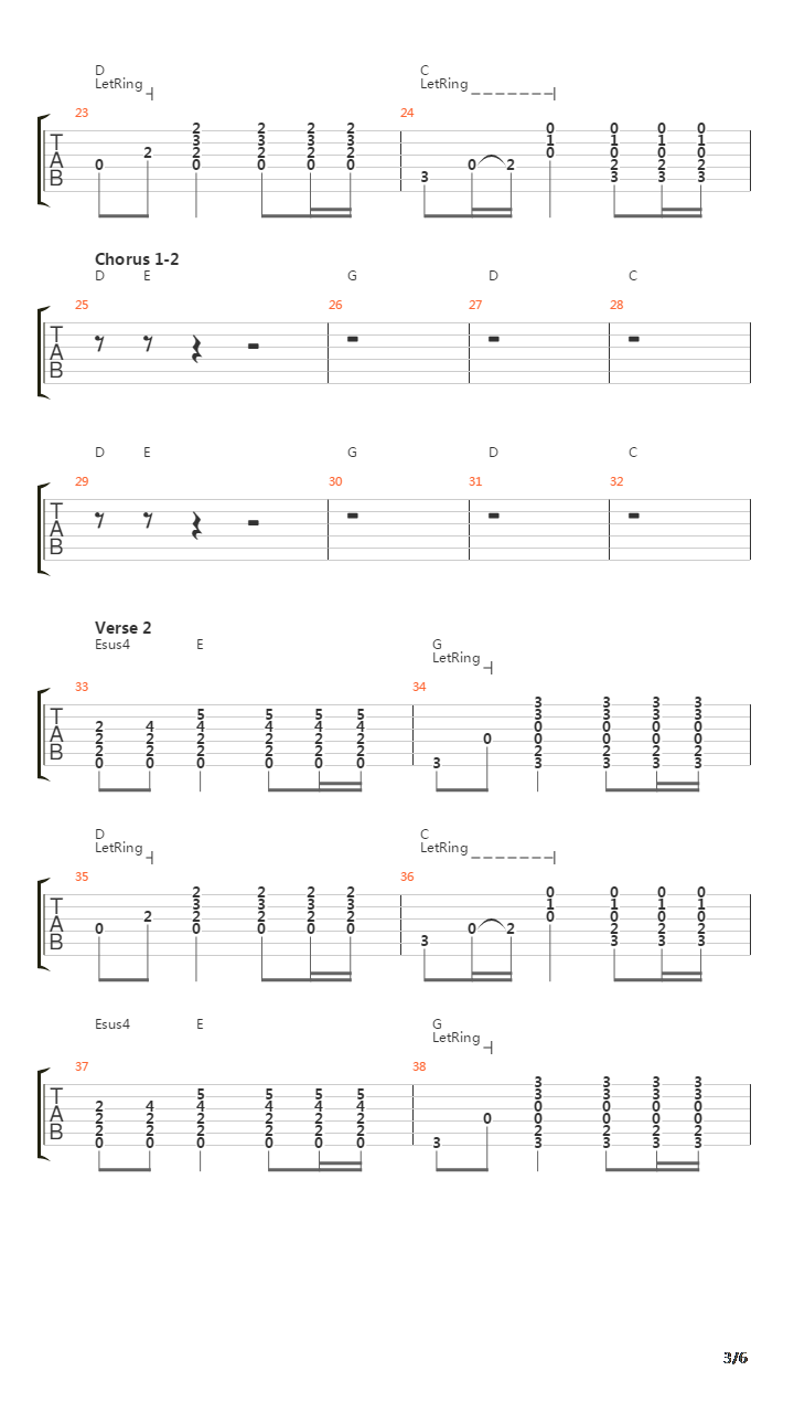 Driving Towards The Daylight吉他谱