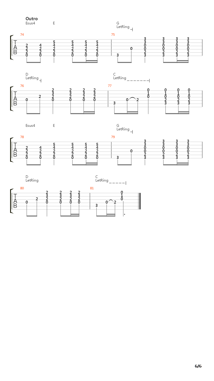 Driving Towards The Daylight吉他谱