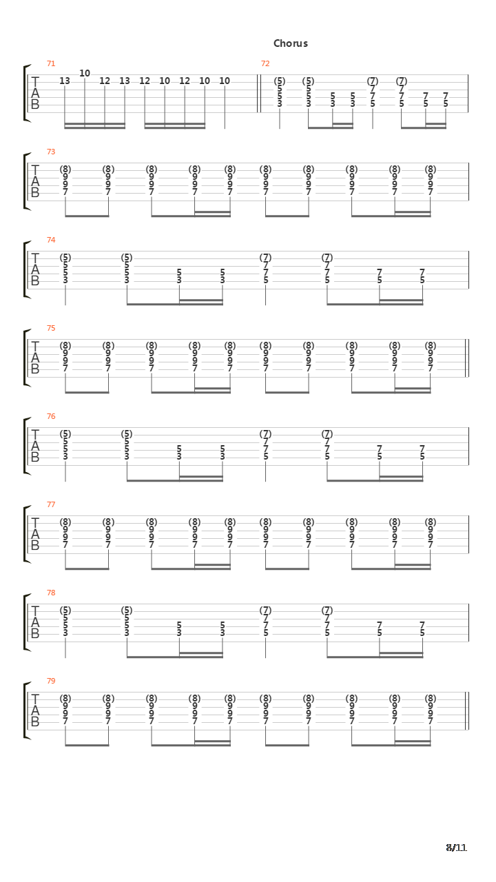 Harmaja吉他谱