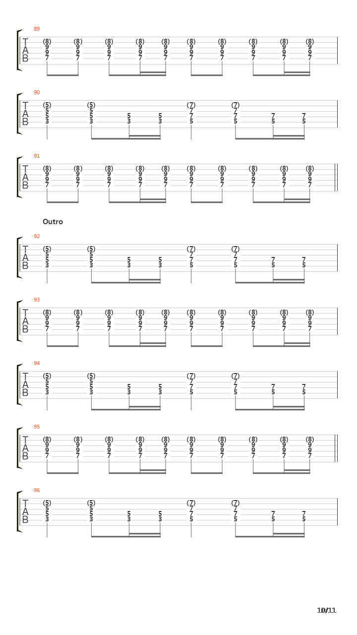 Harmaja吉他谱