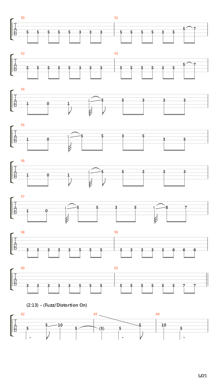 Echo吉他谱