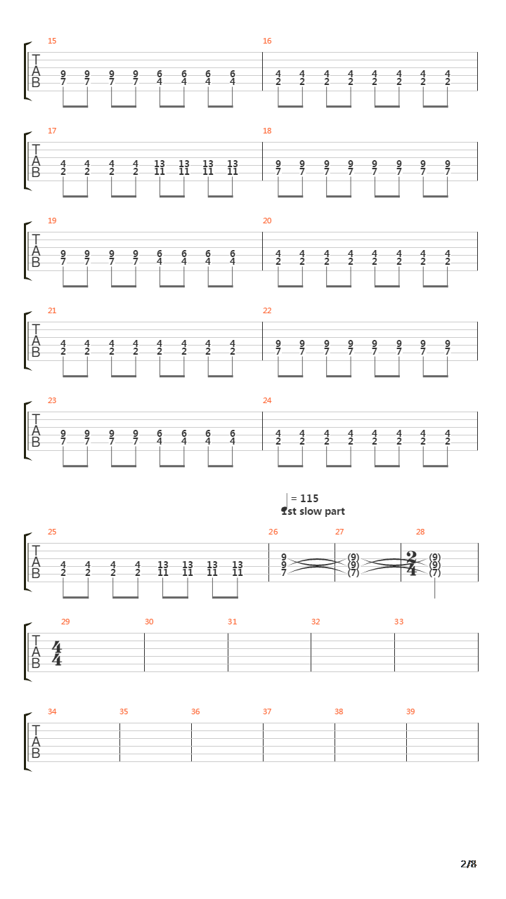 Destination Ingenstans吉他谱