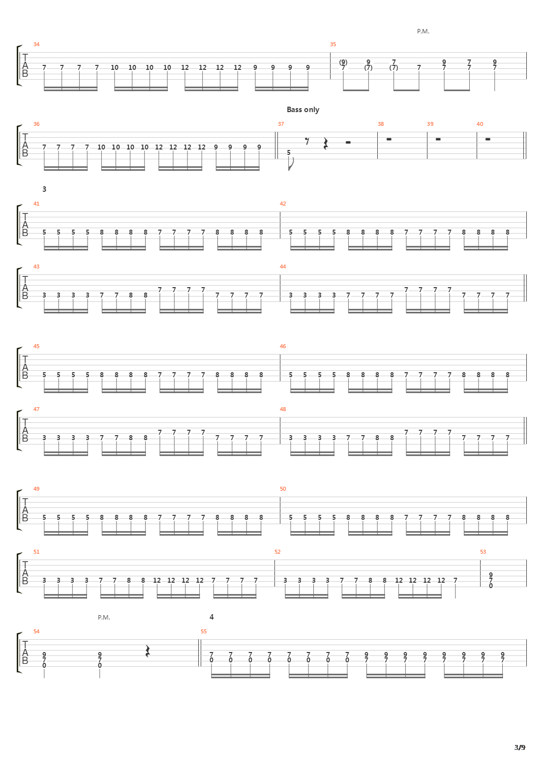 Those Of The Unlight吉他谱