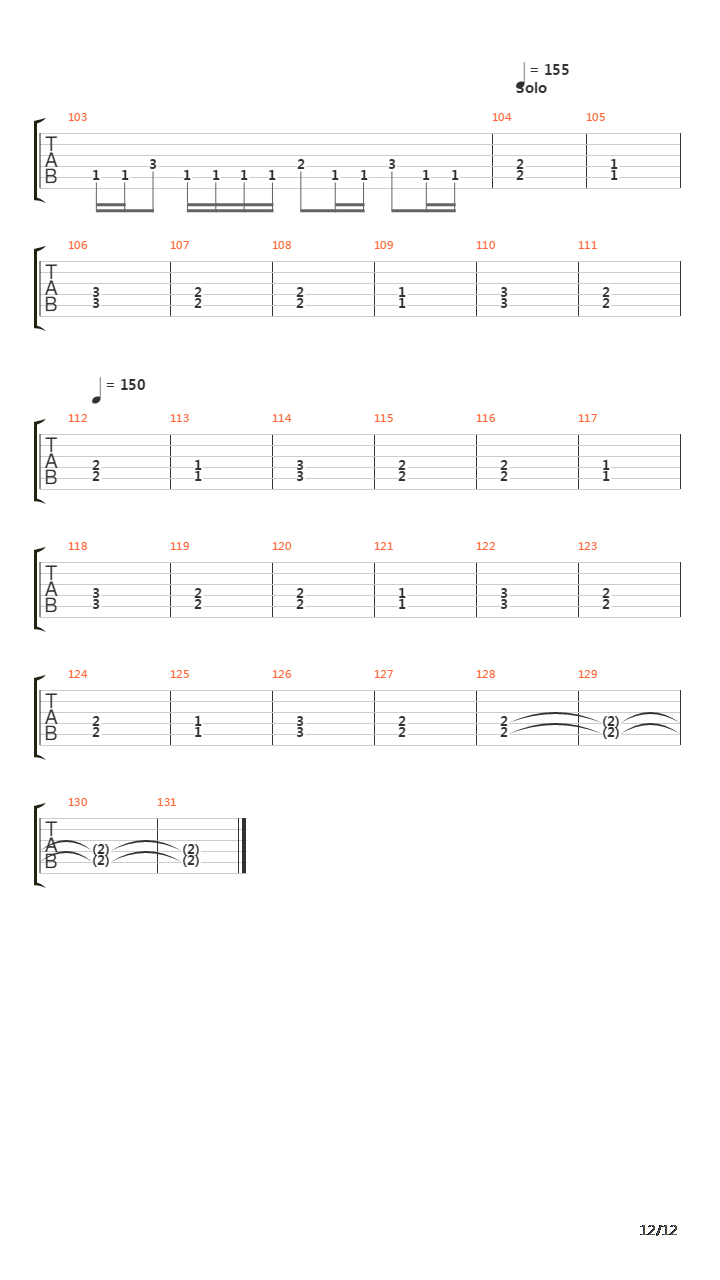 Ritual吉他谱