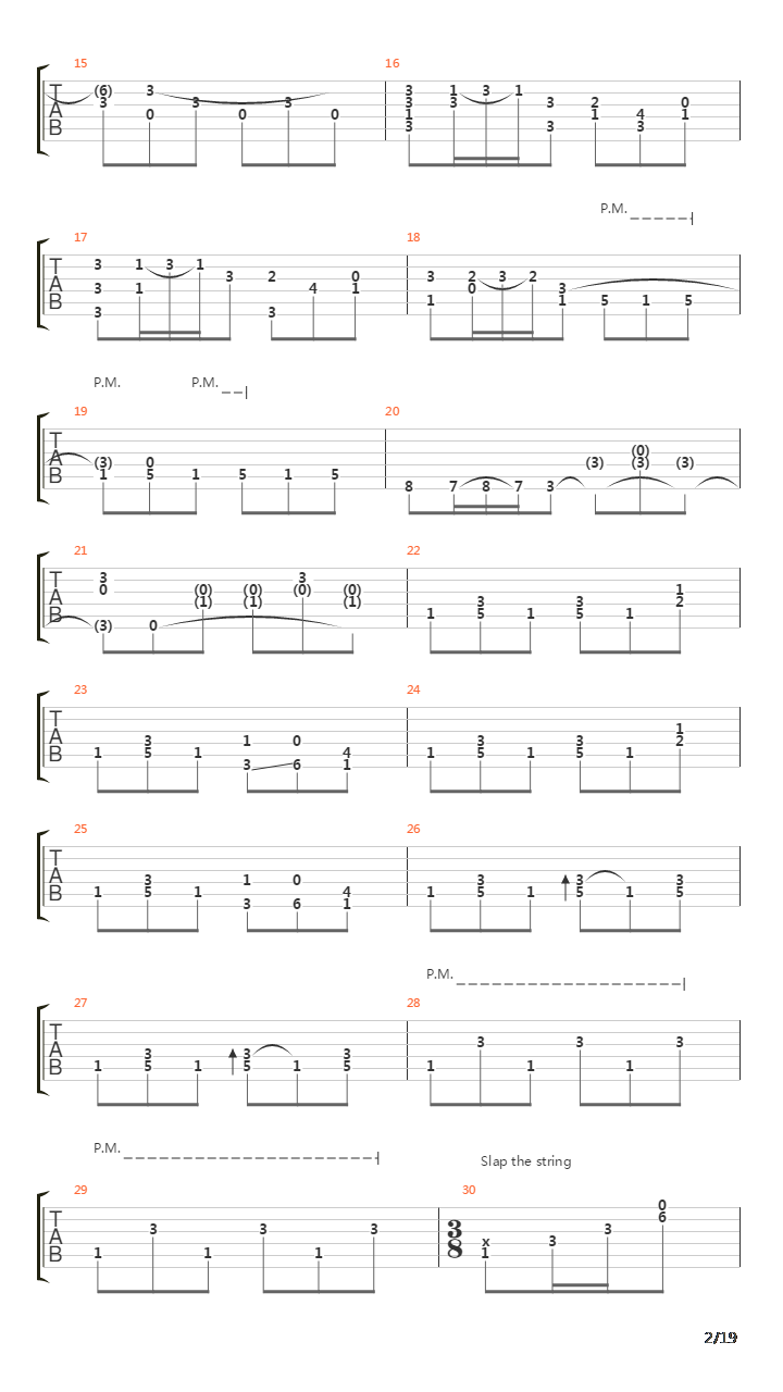 Alborada Del Gracioso吉他谱