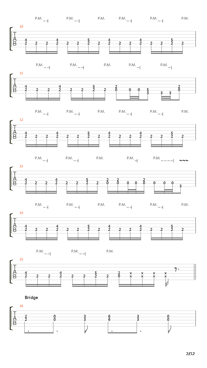 Holocausto吉他谱