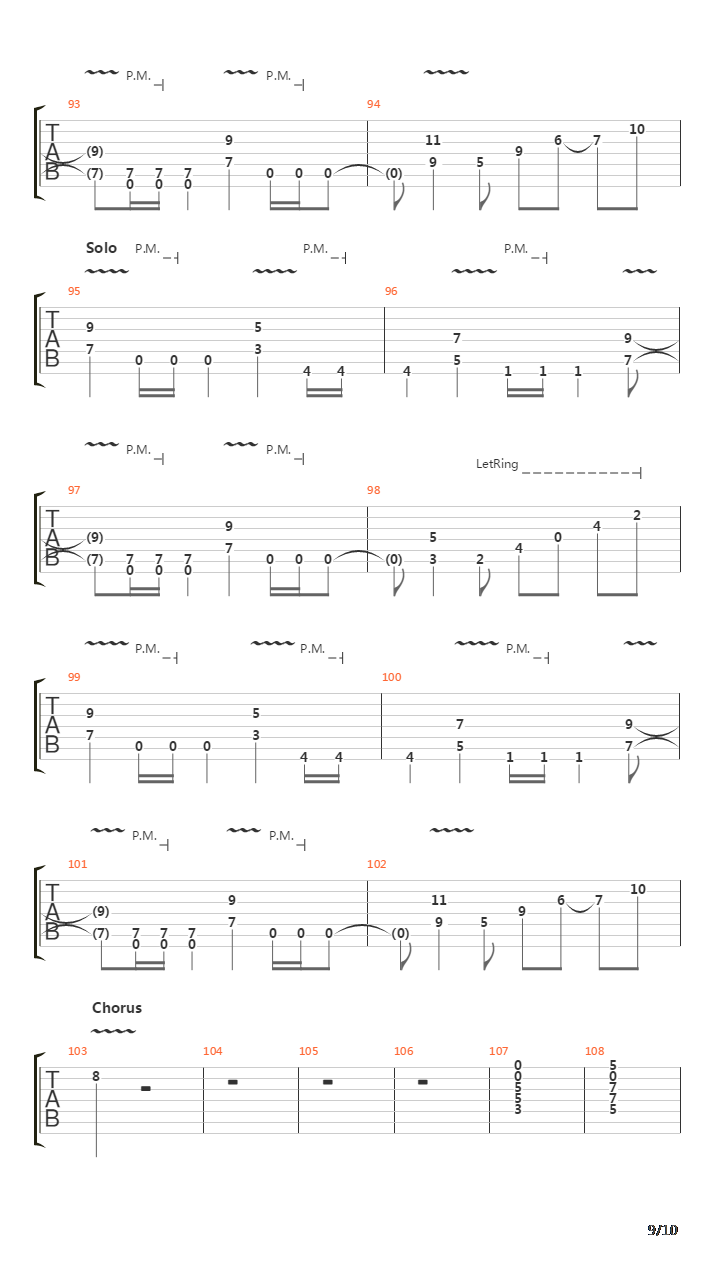 Ode To The Sun吉他谱