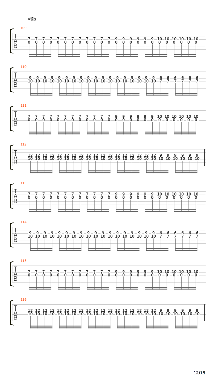 Funeral Swords And Souls吉他谱