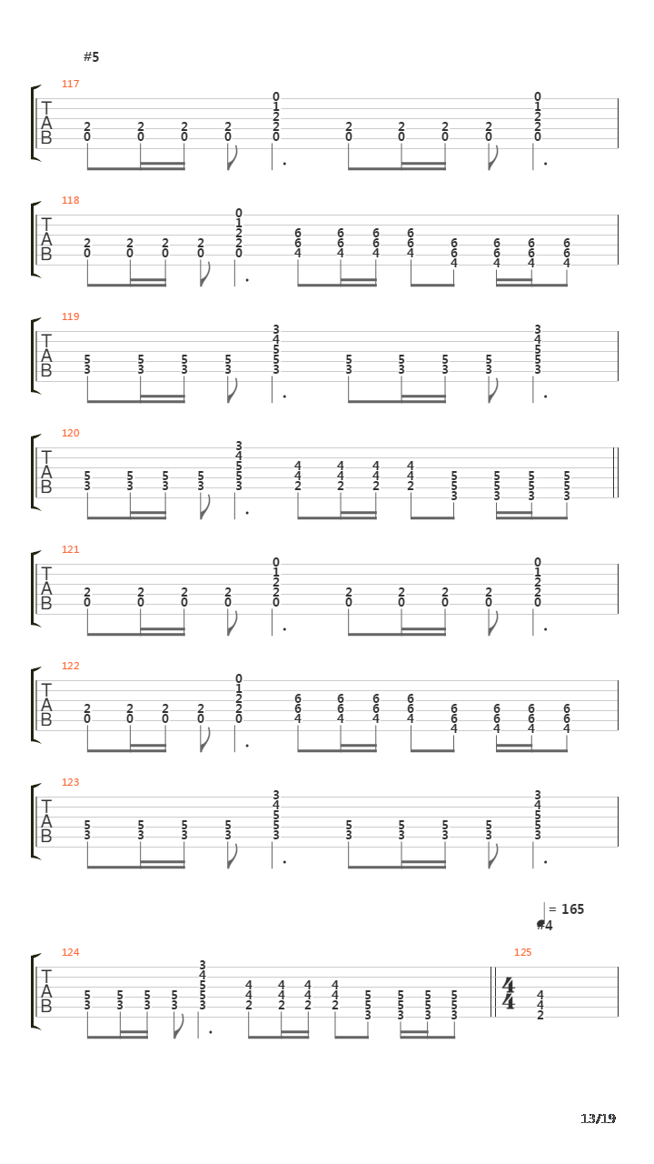 Funeral Swords And Souls吉他谱