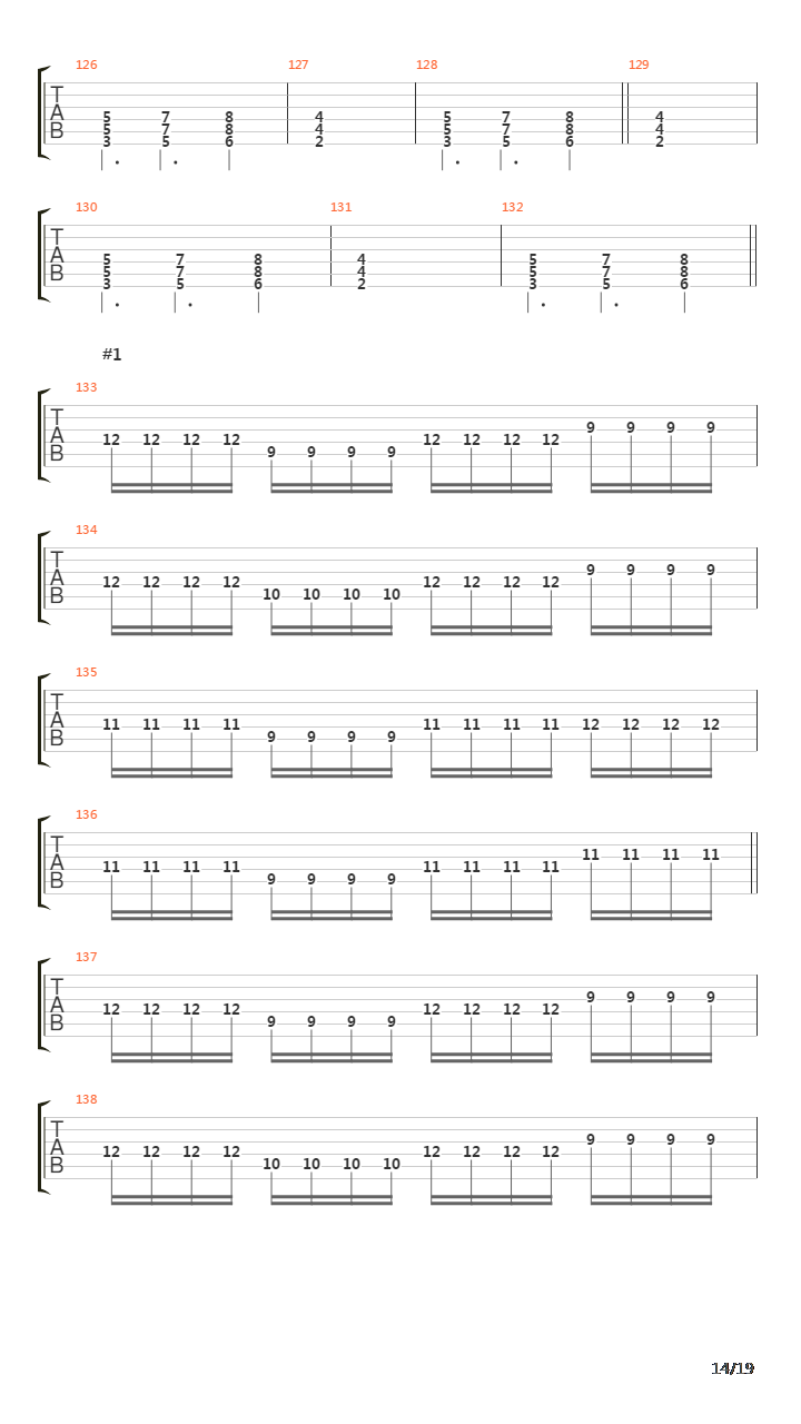 Funeral Swords And Souls吉他谱