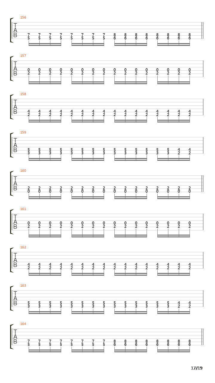 Funeral Swords And Souls吉他谱