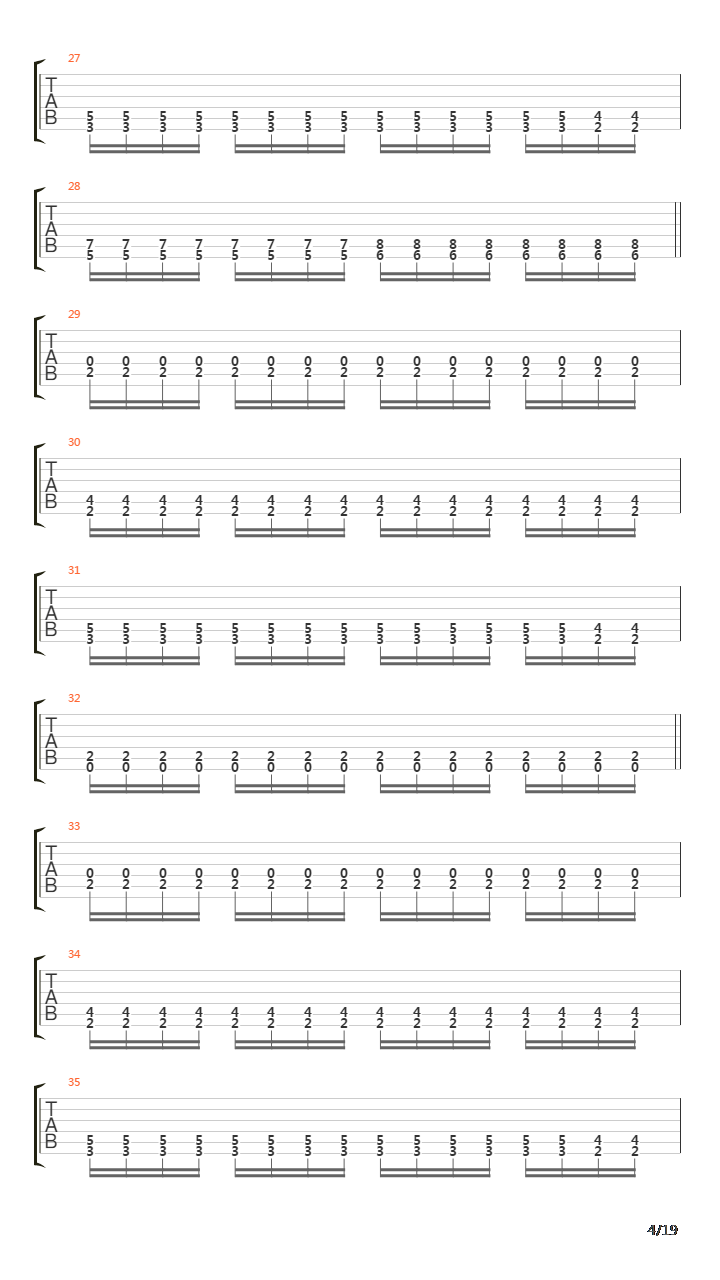 Funeral Swords And Souls吉他谱