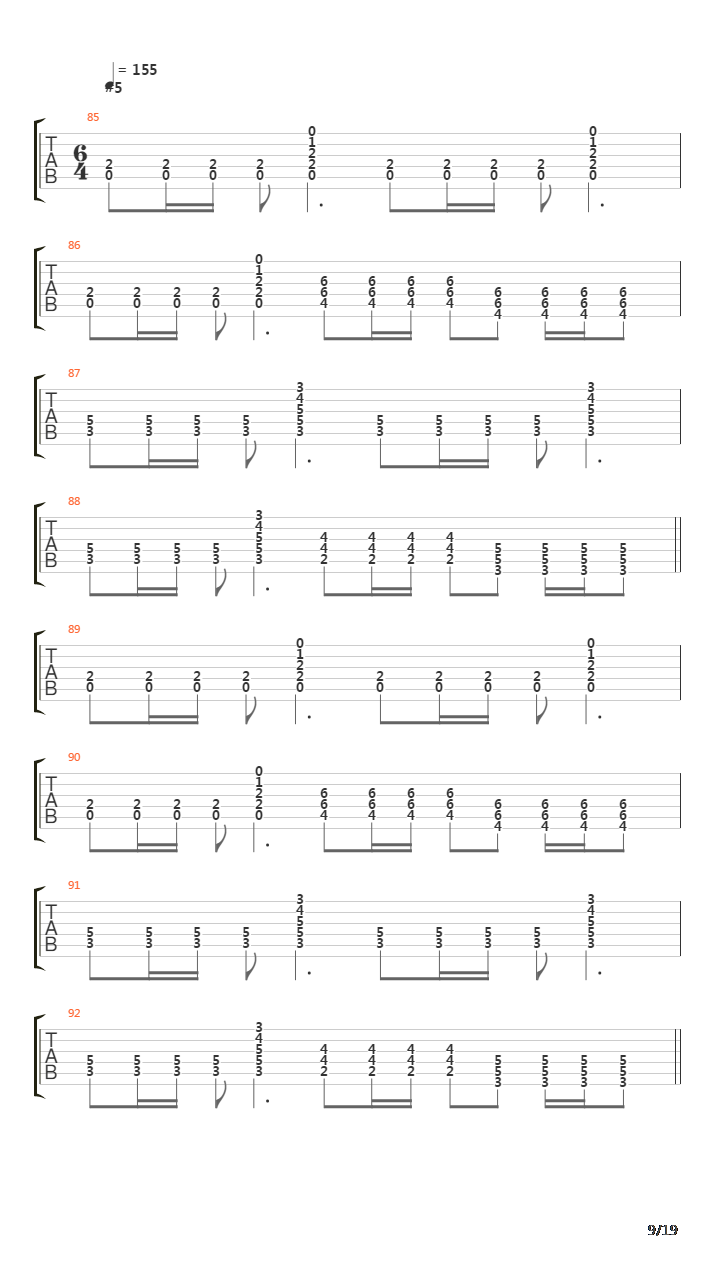 Funeral Swords And Souls吉他谱