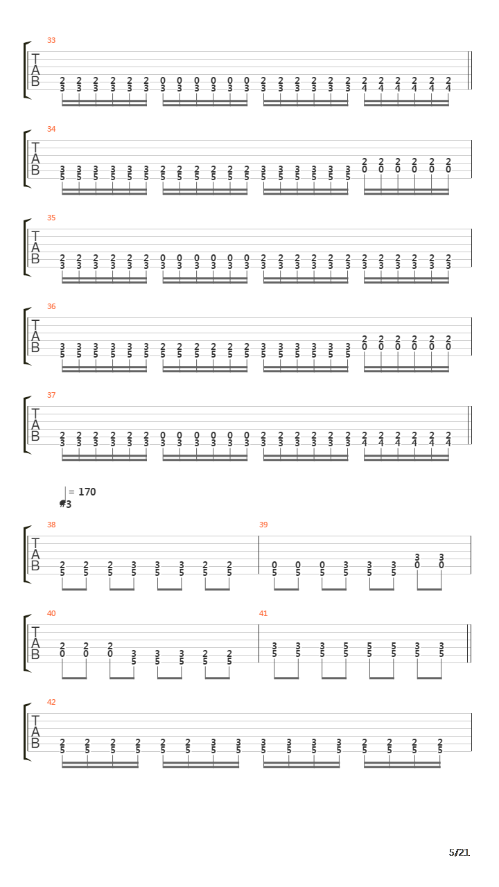 Seeds Of The Ancient Gods吉他谱